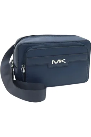 Michael Kors Pre-owned, Kobieta, Niebieski, ONE SIZE, Pre-owned Leather crossbody-bags