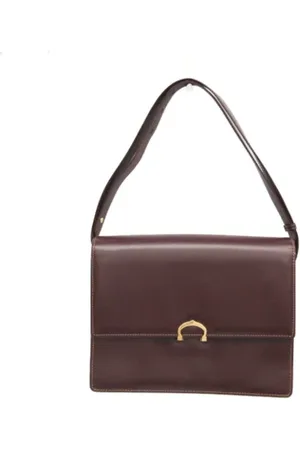 Cartier Pre-owned, Kobieta, Czerwony, ONE SIZE, Skóra, Pre-owned skórzane torby na ramię