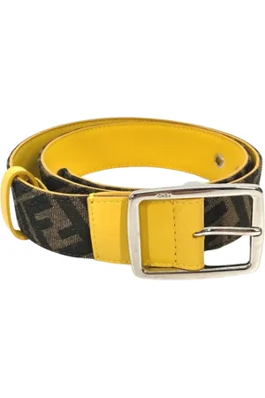 Fendi Pre-owned, unisex, brązowy, ONE SIZE, Pre-owned Leather belts