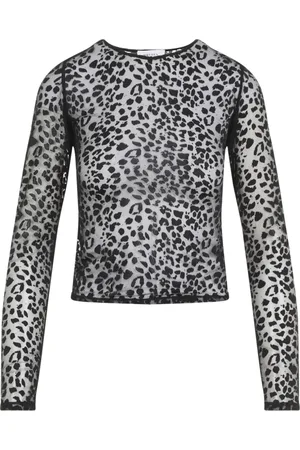 Alexander McQueen Koszulki, Kobieta, Czarny, XS, Czarna Topwear dla Kobiet Aw 24