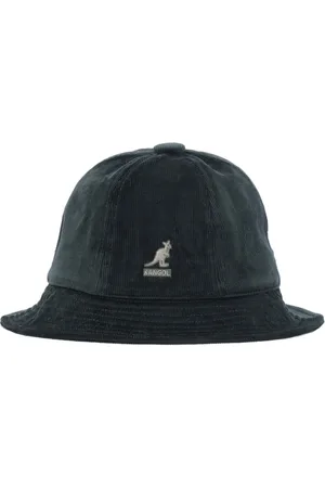 Kangol Akcesoria, Mężczyzna, Czarny, M, Cord Casual Bucket Hat Velvet