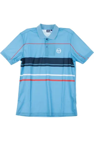 Sergio Tacchini Koszulki, Mężczyzna, Niebieski, M, Niebieska Koszulka Polo dla Mężczyzn