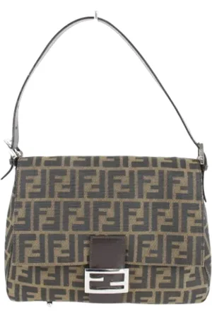 Fendi Pre-owned, Kobieta, brązowy, ONE SIZE, Pre-owned Canvas fendi-bags
