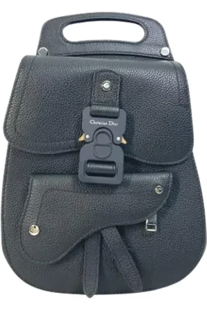 Dior Pre-owned, Mężczyzna, Czarny, ONE SIZE, Skóra, Pre-owned Leather dior-bags