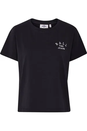 Ball Koszulki, Kobieta, Czarny, L, Czarna Koszulka Basavona Top