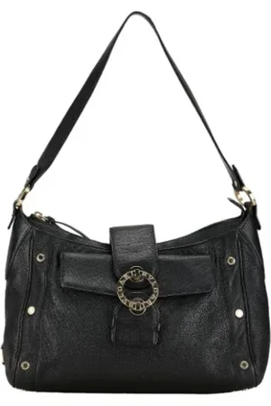 Bvlgari Pre-owned, Kobieta, Czarny, ONE SIZE, Skóra, Pre-owned skórzane torby na ramię