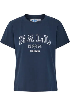 Ball Koszulki, Kobieta, Niebieski, S, Sky Captain Tee Top