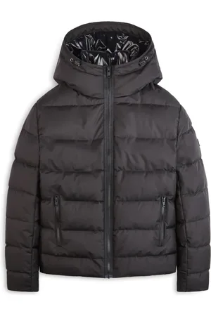 FAY Kurtki, Mężczyzna, Czarny, 2XL, Czarna kurtka puchowa z podwójnym przodem