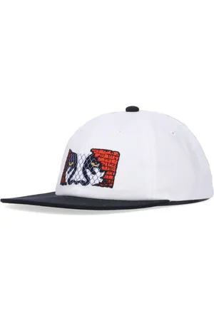 Obey Akcesoria, Mężczyzna, Biały, ONE SIZE, Czapka z daszkiem Snapback Biało-Wielokolorowa