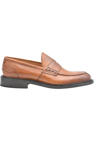 TRICKERS Buty, Mężczyzna, brązowy, 43 EU, Skórzane mokasyny w Beechnut