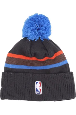 New Era Akcesoria, Mężczyzna, Wielobarwność, ONE SIZE, NBA City Night Pom Pom Hat
