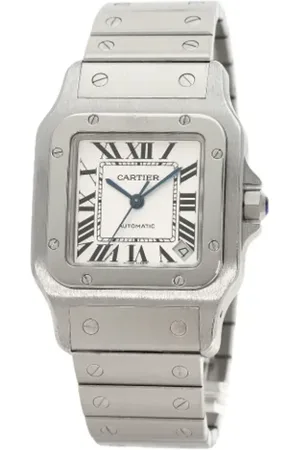 Cartier Pre-owned, Mężczyzna, Szary, ONE SIZE, Pre-owned Stainless Steel watches