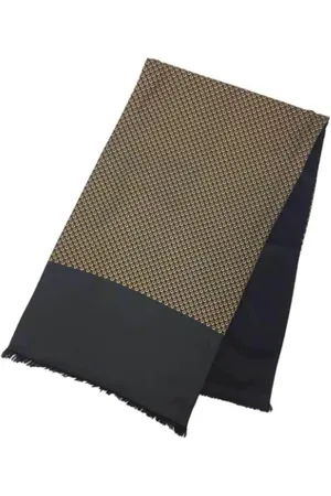 Hermès Pre-owned, unisex, Czarny, ONE SIZE, Pre-owned Silk scarves