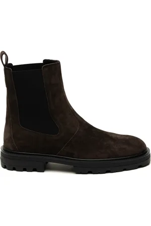 Hogan Buty, Mężczyzna, brązowy, 45 EU, Brązowe Sneakersy Chelsea