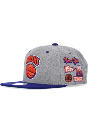 Mitchell & Ness Akcesoria, unisex, Szary, ONE SIZE, NBA Melton Patch Snapback Czapka