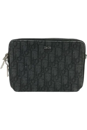 Dior Pre-owned, Mężczyzna, Niebieski, ONE SIZE, Pre-owned Fabric dior-bags