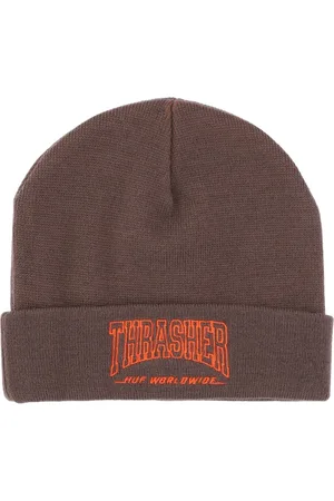 Huf Akcesoria, Mężczyzna, brązowy, ONE SIZE, Field Crew Beanie Czekoladowy Czapka