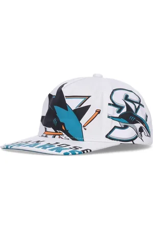 Mitchell & Ness Akcesoria, unisex, Wielobarwność, ONE SIZE, Czapka z płaskim daszkiem San Jose Sharks