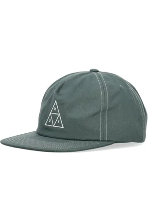 Huf Akcesoria, Mężczyzna, Zielony, ONE SIZE, Czapka Snapback z Trójkątem Bawełniana