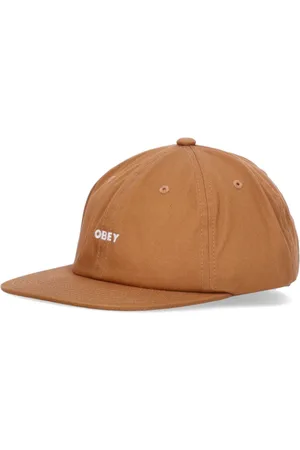 Obey Akcesoria, unisex, brązowy, ONE SIZE, Brązowy Cukier Flat Visor Cap