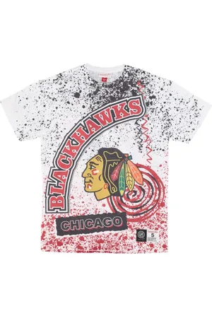 Mitchell & Ness Koszulki, Mężczyzna, Wielobarwność, M, Chicago Blackhawks Koszulka NHL
