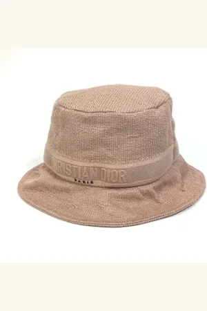 Dior Pre-owned, Kobieta, Różowy, ONE SIZE, Pre-owned Cotton hats
