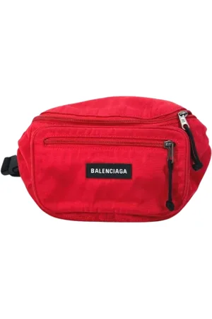 Balenciaga Pre-owned, Mężczyzna, Czerwony, ONE SIZE, Len, Pre-owned Fabric balenciaga-bags