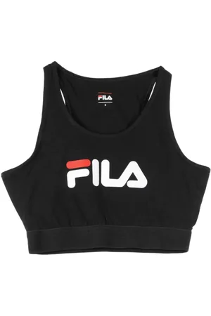 Fila Koszulki, Kobieta, Czarny, L, Czarny Crop Top dla Kobiet
