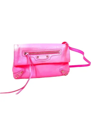 Balenciaga Pre-owned, unisex, Różowy, ONE SIZE, Len, Pre-owned Leather balenciaga-bags