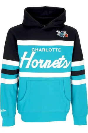 Mitchell & Ness Bluzy, Mężczyzna, Niebieski, XL, NBA Head Coach Hoodie Charlotte Hornets