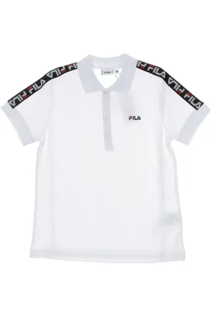 Fila Koszulki, Kobieta, Biały, M, Biała Koszulka Polo Damska