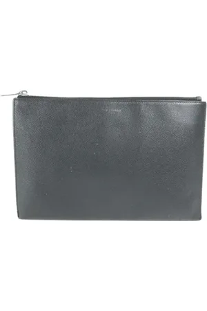 Saint Laurent Pre-owned, Kobieta, Czarny, ONE SIZE, Pre-owned Leather clutches