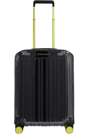 Piquadro Walizki, unisex, Czarny, ONE SIZE, Stylowa Torba Podróżna na Kółkach