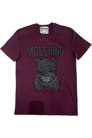 Moschino Koszulki, Mężczyzna, Czerwony, S, Casual Bawełniany T-shirt dla Mężczyzn