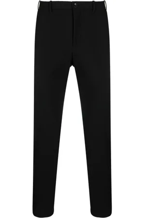 Incotex Spodnie, Mężczyzna, Czarny, M, Czarne spodnie chino