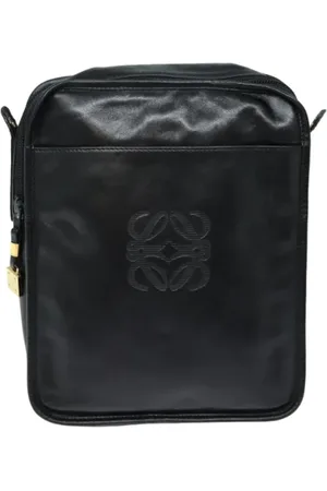 Loewe Pre-owned, Kobieta, Czarny, ONE SIZE, Skóra, Pre-owned Leather crossbody-bags