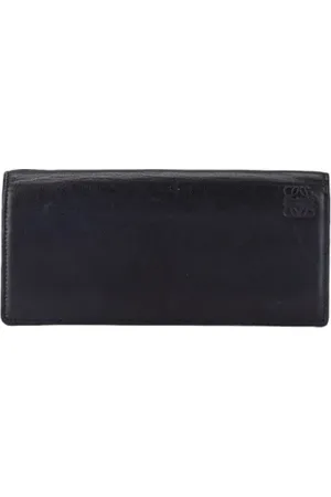 Loewe Pre-owned, Kobieta, Czarny, ONE SIZE, Pre-owned skórzane portfele
