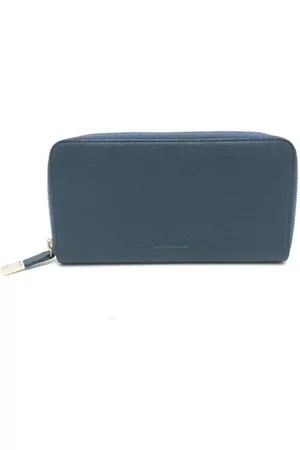 Dior Pre-owned, Mężczyzna, Niebieski, ONE SIZE, Skóra, Pre-owned skórzane portfele
