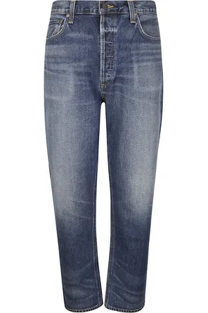 AGOLDE Jeansy, Mężczyzna, Niebieski, W32, Straight Leg Five Pocket Jeansy