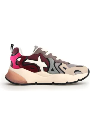 W6YZ Buty, Kobieta, Wielobarwność, 36 EU, Bawełna, Fantazja Sneakersy dla Kobiet
