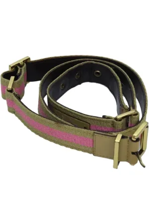 Gucci Pre-owned, Kobieta, Wielobarwność, ONE SIZE, Pre-owned Canvas belts