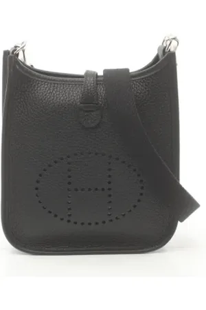 Hermès Pre-owned, Kobieta, Czarny, ONE SIZE, Pre-owned skórzane torby na ramię