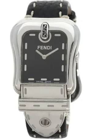 Fendi Pre-owned, Kobieta, Czarny, ONE SIZE, Pre-owned Stainless Steel watches