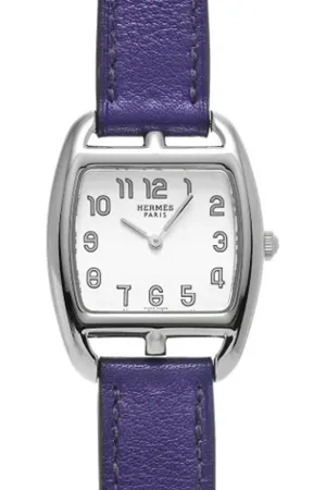 Hermès Pre-owned, Kobieta, Biały, ONE SIZE, Pre-owned Stainless Steel watches