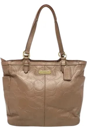 Coach Pre-owned, Kobieta, brązowy, ONE SIZE, Pre-owned Leather totes