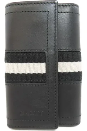 Bally Pre-owned, Kobieta, Czarny, ONE SIZE, Pre-owned Leather key-holders