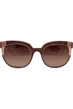 CAROLINE ABRAM Akcesoria, Kobieta, brązowy, ONE SIZE, Stylowe okulary przeciwsłoneczne Hadlee w brązowym i różowym