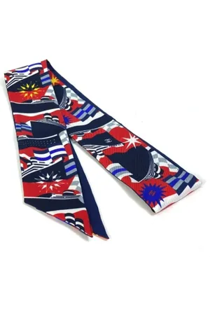 CHANEL Pre-owned, Kobieta, Wielobarwność, ONE SIZE, Pre-owned Silk scarves