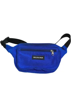 Balenciaga Pre-owned, unisex, Niebieski, ONE SIZE, Nylon, Pre-owned Nylon balenciaga-bags