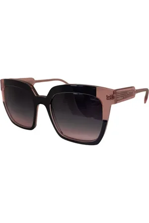 CAROLINE ABRAM Akcesoria, unisex, Czarny, ONE SIZE, Niebiesko-różowe Okulary przeciwsłoneczne Helsea